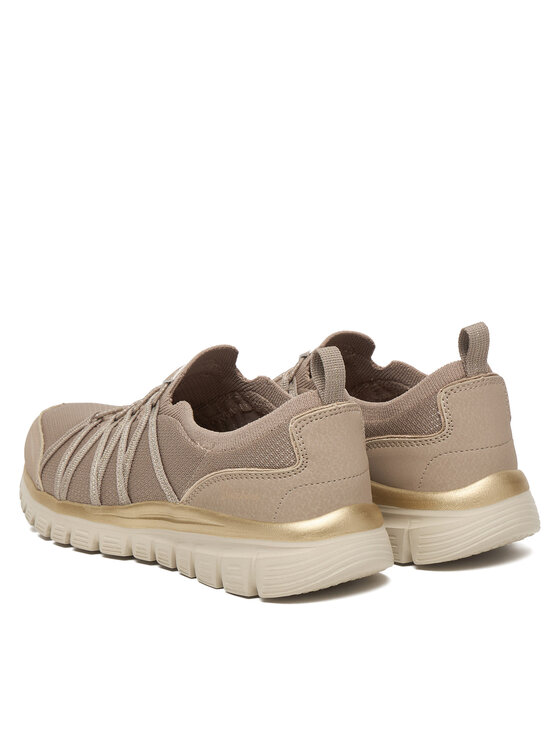 Skechers Снікерcи Skechers Graceful 100888/TPGD Бежевий
