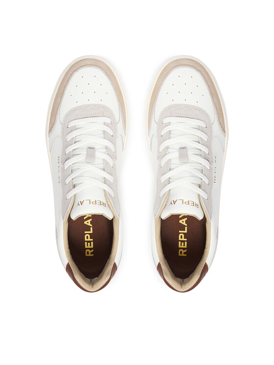 REPLAY Sneakersy REPLAY GMZ7O.000.C0202L Biały