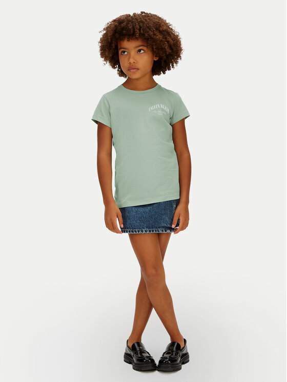 Calvin Klein Jeans Calvin Klein Jeans Camiseta LVCKSJA23G Verde claro Slim Fit