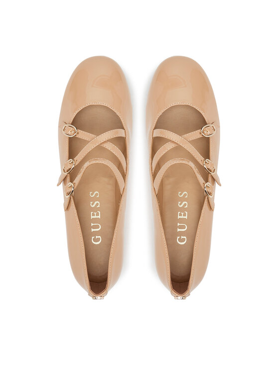 Guess Балетки Guess FLTKAL PAF02 Бежевий