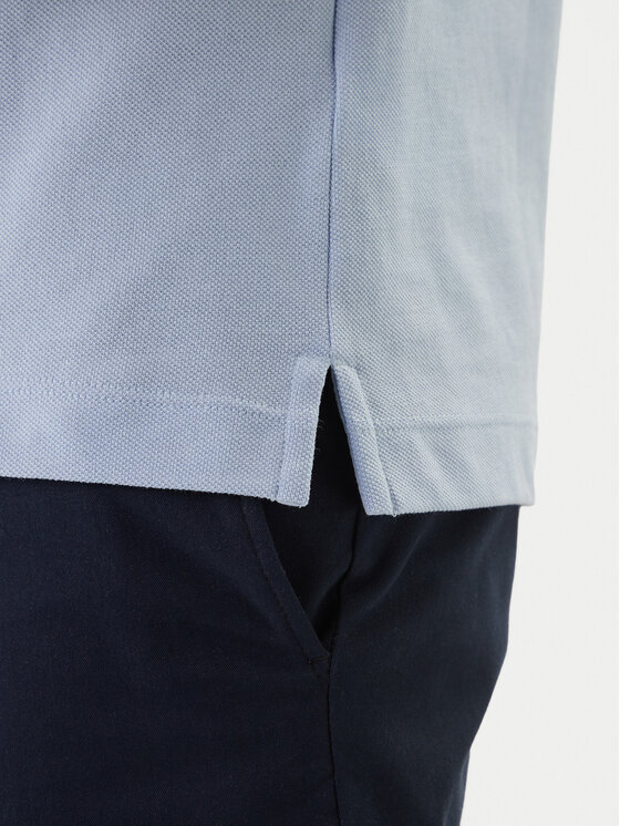 BOSS BOSS Polo Pallas 50553564 Celeste Regular Fit