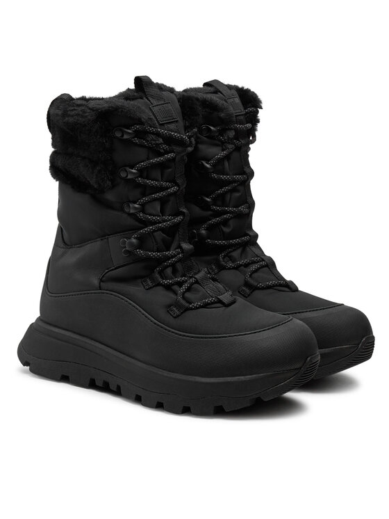FitFlop Снігоходи FitFlop Neo D-Hyker Tall Boot IG3 090 Чорний