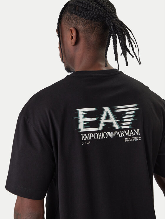 EA7 Emporio Armani EA7 Emporio Armani Camiseta 7M001327 AF17789 UC001 Negro Relaxed Fit
