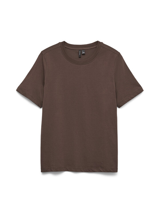 Vero Moda Vero Moda T-shirt Paulina 10316991 Marrone Regular Fit