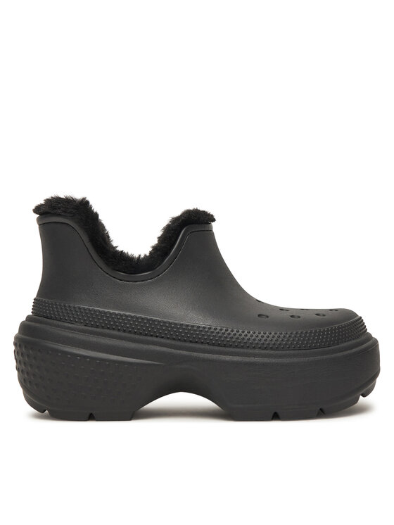 Crocs Sniego batai Crocs Stomp Lined Shorty Boot 210673 Juoda