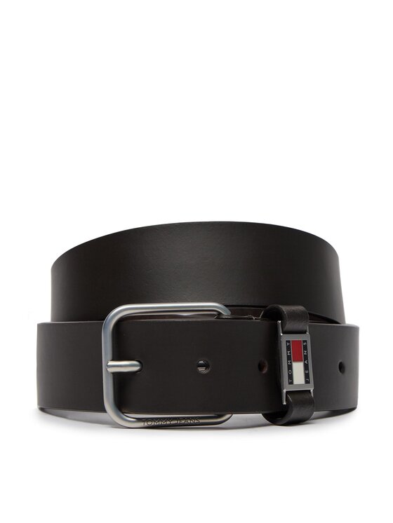 Tommy Jeans Pánsky opasok Tommy Jeans Tjm Scanton 3.5 AM0AM12045 Hnedá