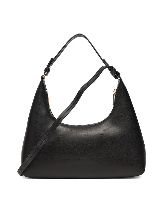 Calvin Klein Kabelka Calvin Klein Foil Logo Conv Shou?Lder Bag LV04F3272G Čierna