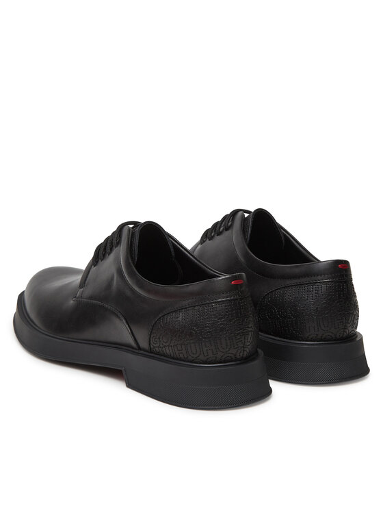 HUGO Īsi apavi HUGO Lenner 50548553 Melns