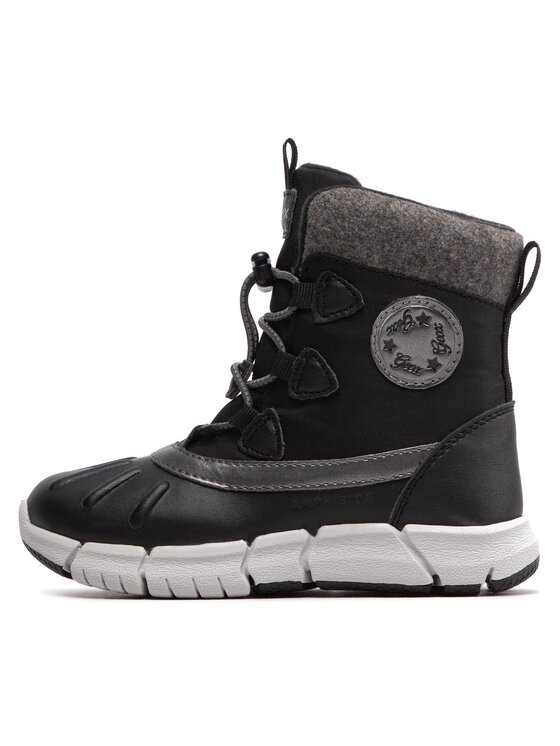 Geox Cizme de zăpadă Geox J Flexyper G.B Abx A J26APA 054FU C9999 S Negru