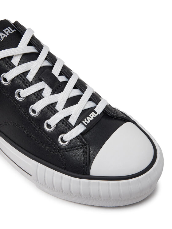 KARL LAGERFELD Кеди KARL LAGERFELD Kampus Max KL60425T Чорний