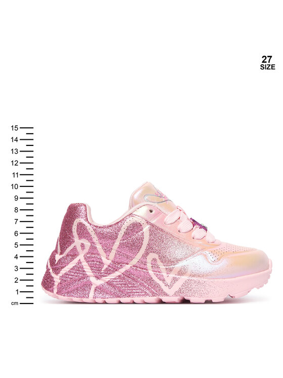 Skechers Sneakers Skechers Jgoldcrown: Uno Lite - Heartdust Forever 310814L Roz