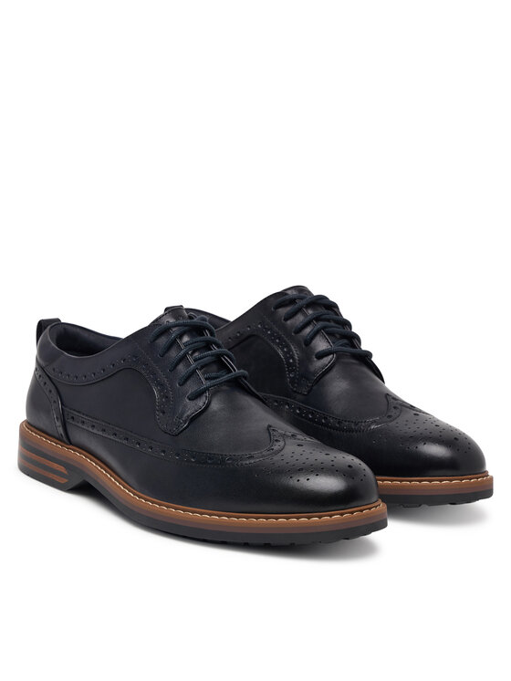 Clarks Туфлі Clarks Aldwin2 Limit 26320108 Cиній