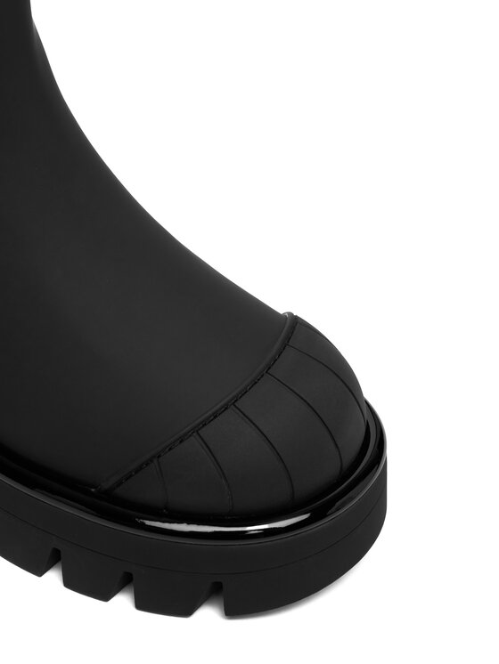 MICHAEL Michael Kors Polokozačky MICHAEL Michael Kors Sydra 40F5SYFE5L Černá