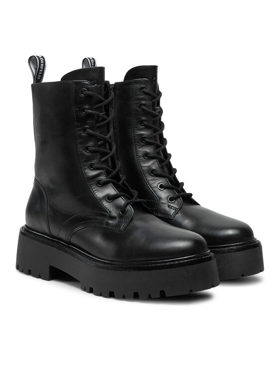 KARL LAGERFELD Черевики туристичні KARL LAGERFELD KL43455 Чорний