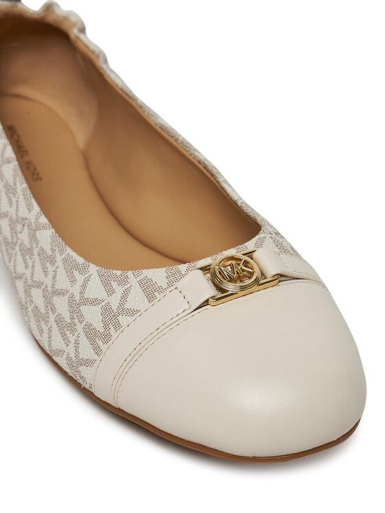 MICHAEL Michael Kors Балетки MICHAEL Michael Kors Mandy 40S5MAFP1B Écru