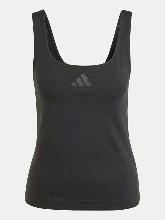 adidas adidas Топ All SZN Luxe JJ2336 Чорний Slim Fit