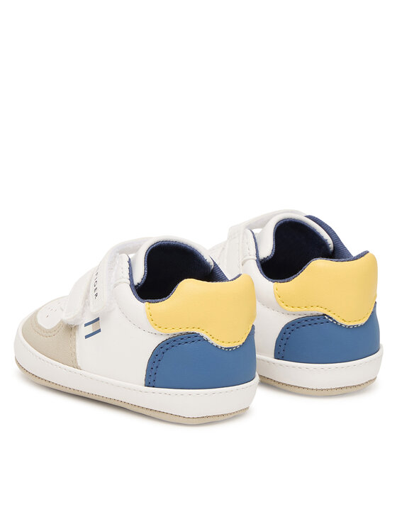 Tommy Hilfiger Superge Tommy Hilfiger Low Cut Velcro T0B9-34330-1755 Bela