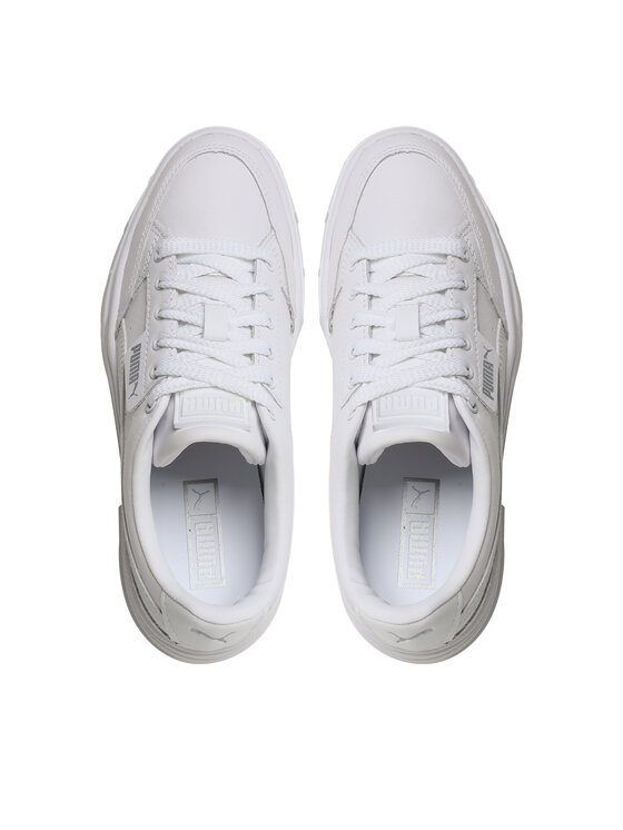 Puma Sneakersy Puma Mayze Stack Lthr Wns 38441201 Biela