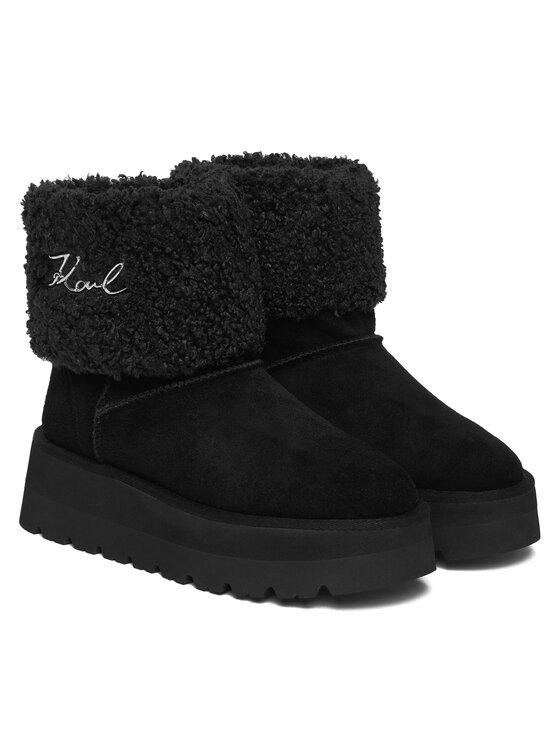 KARL LAGERFELD Снігоходи KARL LAGERFELD KL48653 Чорний