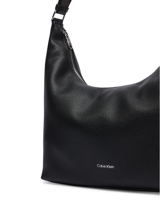 Calvin Klein Rankinė Calvin Klein Webbing Strap Md Shoulder Bag LV04F3891G Juoda