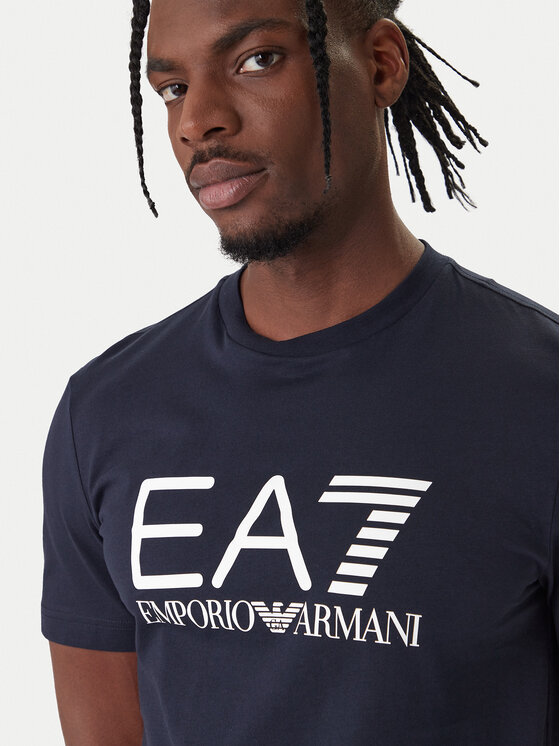 EA7 Emporio Armani EA7 Emporio Armani Camiseta 7M001412 AF22264 UB102 Azul marino Regular Fit