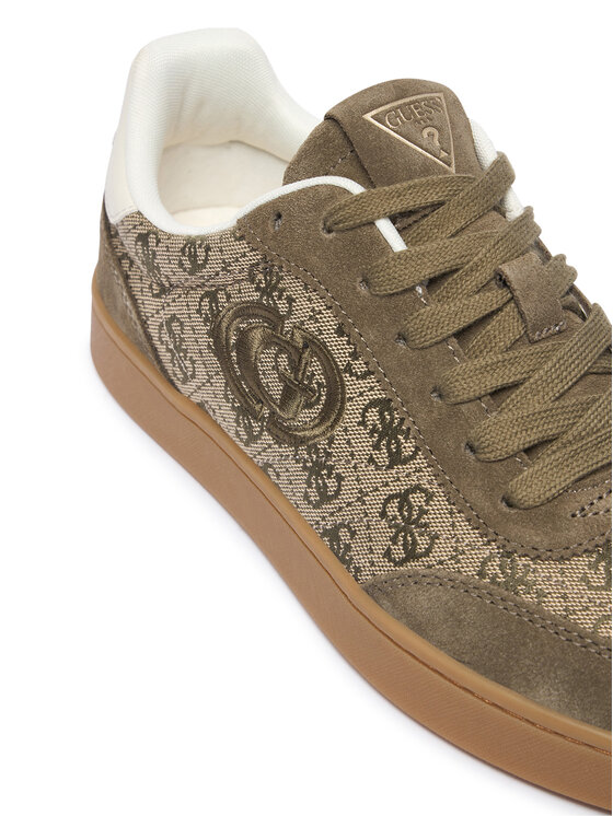 Guess Снікерcи Guess FLTJAC LEA12 Хакі
