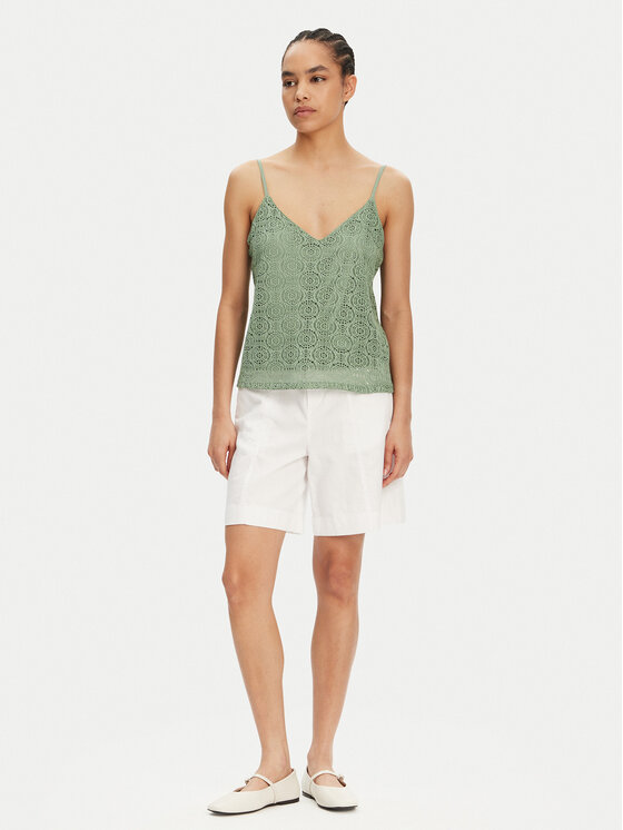 Vero Moda Vero Moda Топ Maya 10325031 Зелений Regular Fit