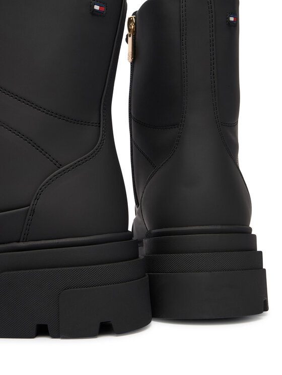Tommy Hilfiger Puszābaki Tommy Hilfiger Tommytech Water Repellent Laceup FW0FW09161 Melns