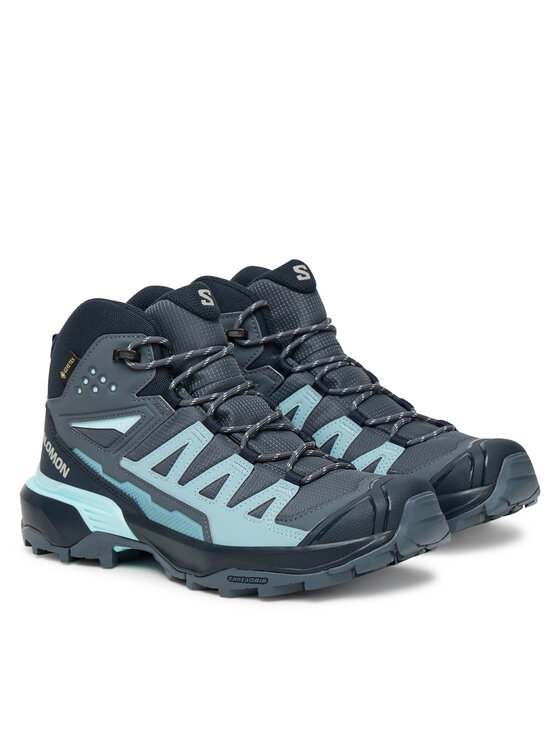 Salomon Pārgājienu apavi Salomon X Ultra 360 Mid Gore-Tex L47745100 Zaļš