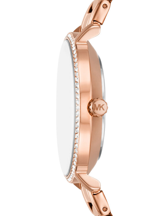 Michael Kors Набір з годинника, браслета та сережок Michael Kors Pyper Gift Set MK7645SET Рожеве золото