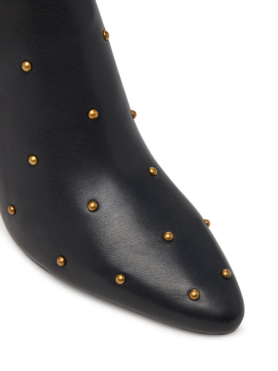Tommy Hilfiger Aulinukai Tommy Hilfiger High Heel Ankle Boot With Studs FW0FW09558 Juoda