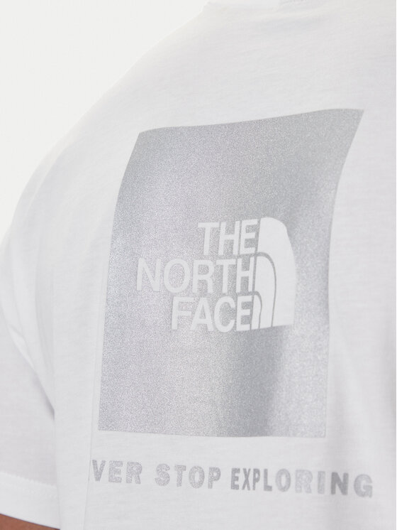 The North Face The North Face Camiseta NSE Box NF0A8C4V Blanco Regular Fit