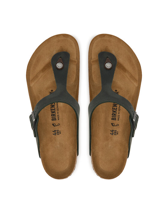 Birkenstock В'єтнамки Birkenstock Gizeh 1032738 Темно-зелений