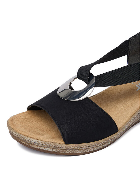 Rieker Sandali Rieker CEO-624H6-00 Nero
