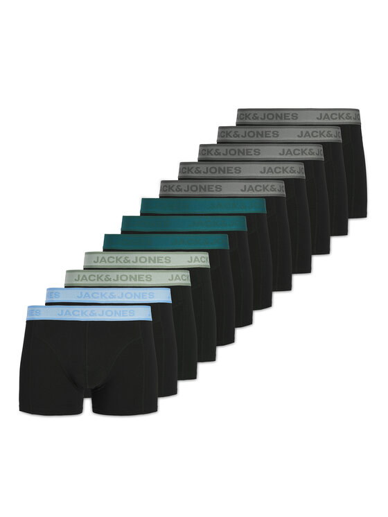 Jack & Jones Jack & Jones Conjunto de calzoncillos boxer Wesley 12294869 Negro