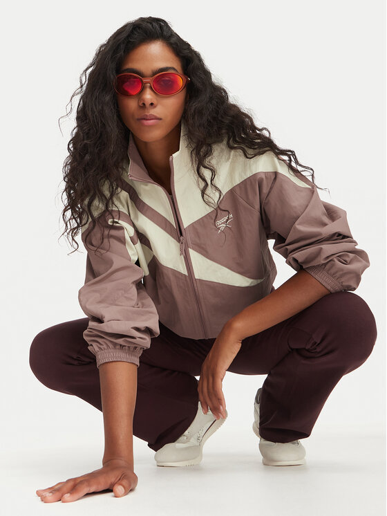 Reebok Reebok Chaqueta de entretiempo Cela RK25693CCW Marrón Regular Fit