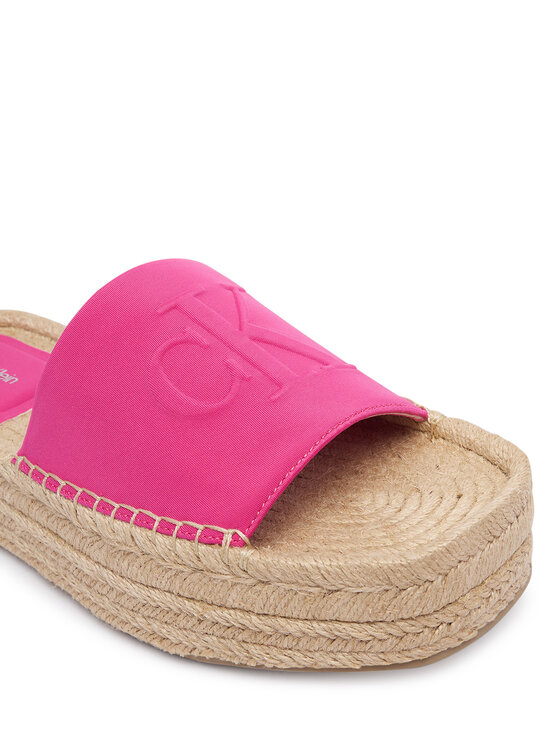 Calvin Klein Espadryle Calvin Klein Ebeth HW0HW02894 Różowy