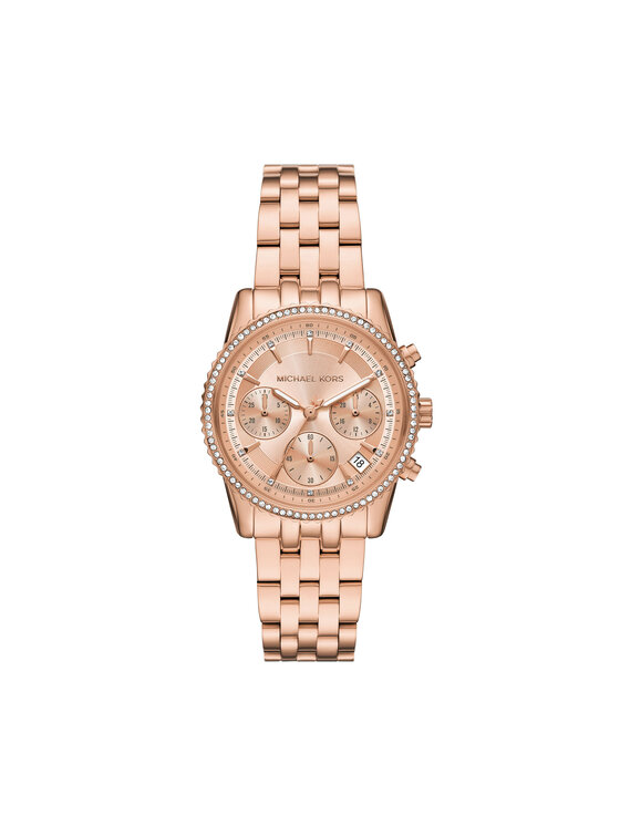 Michael Kors Годинник Michael Kors Ritz Ladies Chronograph MK7531 Рожевий