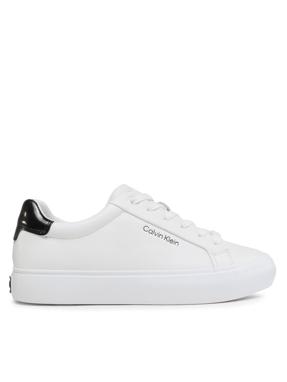 Calvin Klein Sneakersy Calvin Klein Vulc Lace Up HW0HW01681 Biela