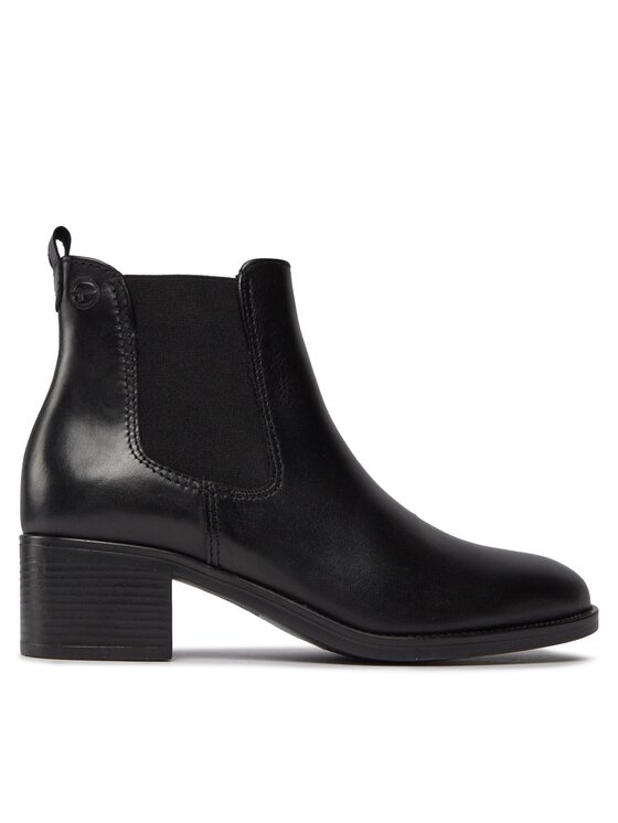 Tamaris Kotníková obuv s elastickým prvkem Tamaris 1-25026-41 Černá