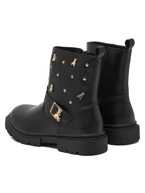 Patrizia Pepe Botine Patrizia Pepe PK423.31 Negru