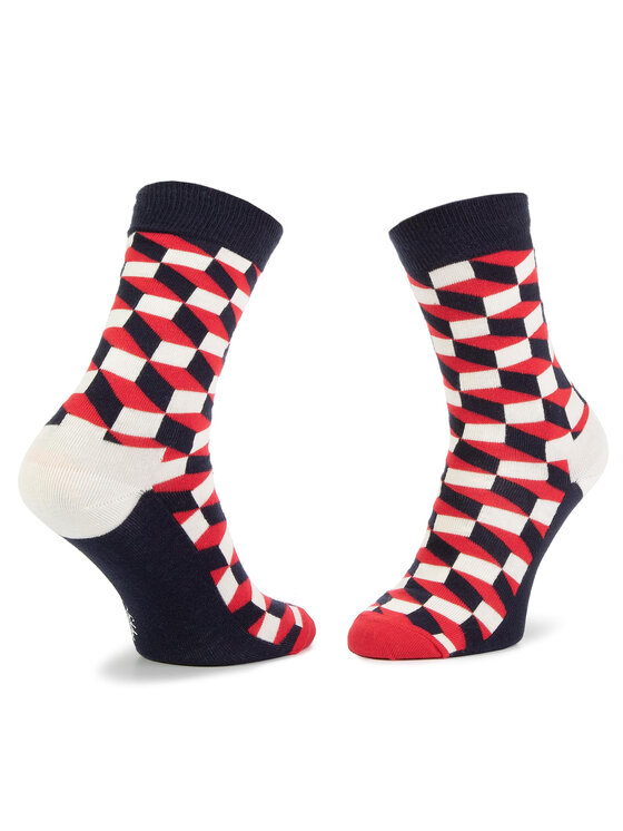 Happy Socks Ilgos kojinės Happy Socks XSTR08-6000 Tamsiai mėlyna