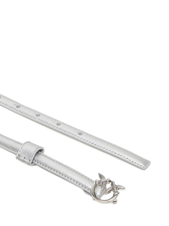 PINKO Gürtel PINKO Love Berry H1 Belt AI 25-26 PLT01 102148 A0F1 Silberfarben