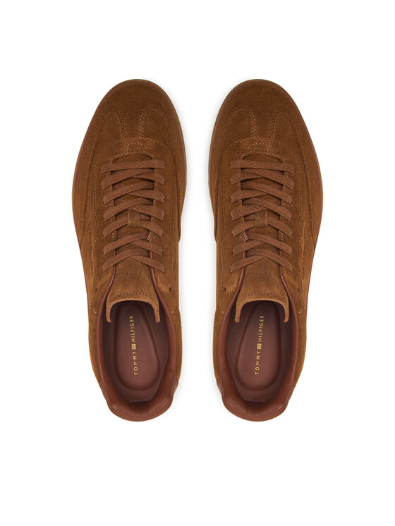 Tommy Hilfiger Αθλητικά Tommy Hilfiger Th Lo Lux Suede Sneaker FM0FM05997 Καφέ
