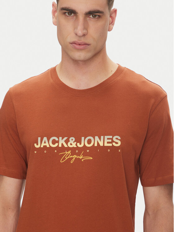 Jack & Jones Jack & Jones Футболка Canggu 12281809 Червоний Regular Fit