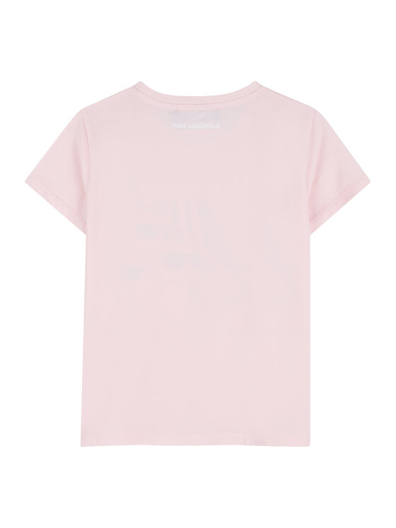 Karl Lagerfeld Kids Karl Lagerfeld Kids Camiseta Z31157 D Rosa Regular Fit