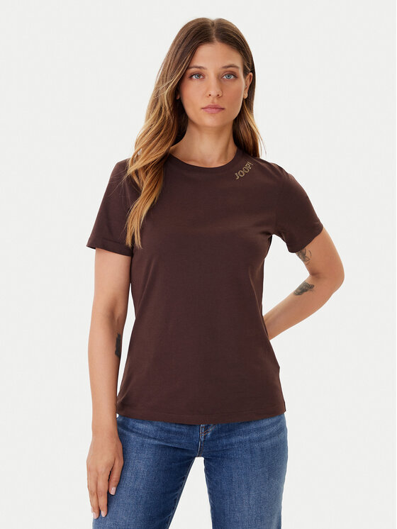 JOOP! JOOP! Camiseta 58 254JE58Tori 30048474 Marrón Slim Fit