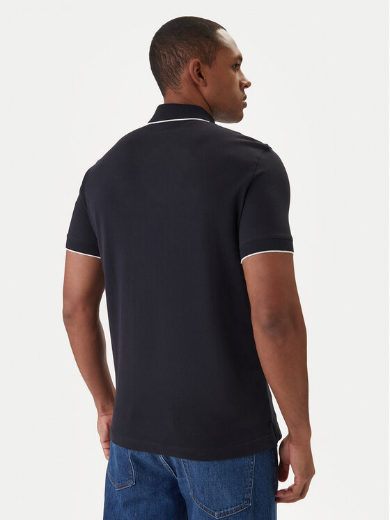 Armani Exchange Armani Exchange Поло XM001285 AF10366 UB101 Cиній Slim Fit