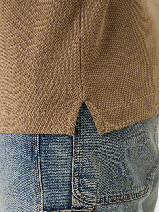 BOSS BOSS Polo Pallas 50553564 Caqui Regular Fit