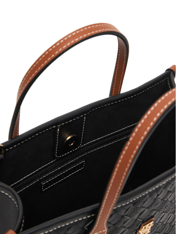Tommy Hilfiger Ročna torba Tommy Hilfiger Th City Mini Tote AW0AW18393 Črna